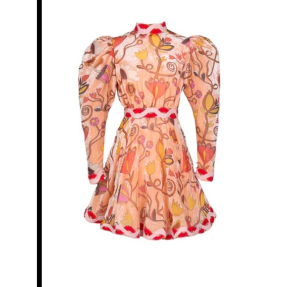 Celia B Flamingo Dress NWT Size S - Picture 5 of 13